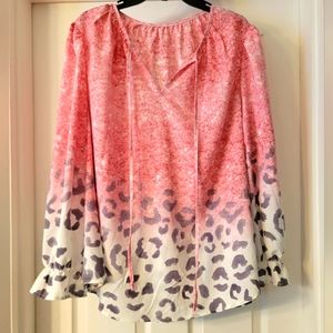 Womens Leopard Printed Top